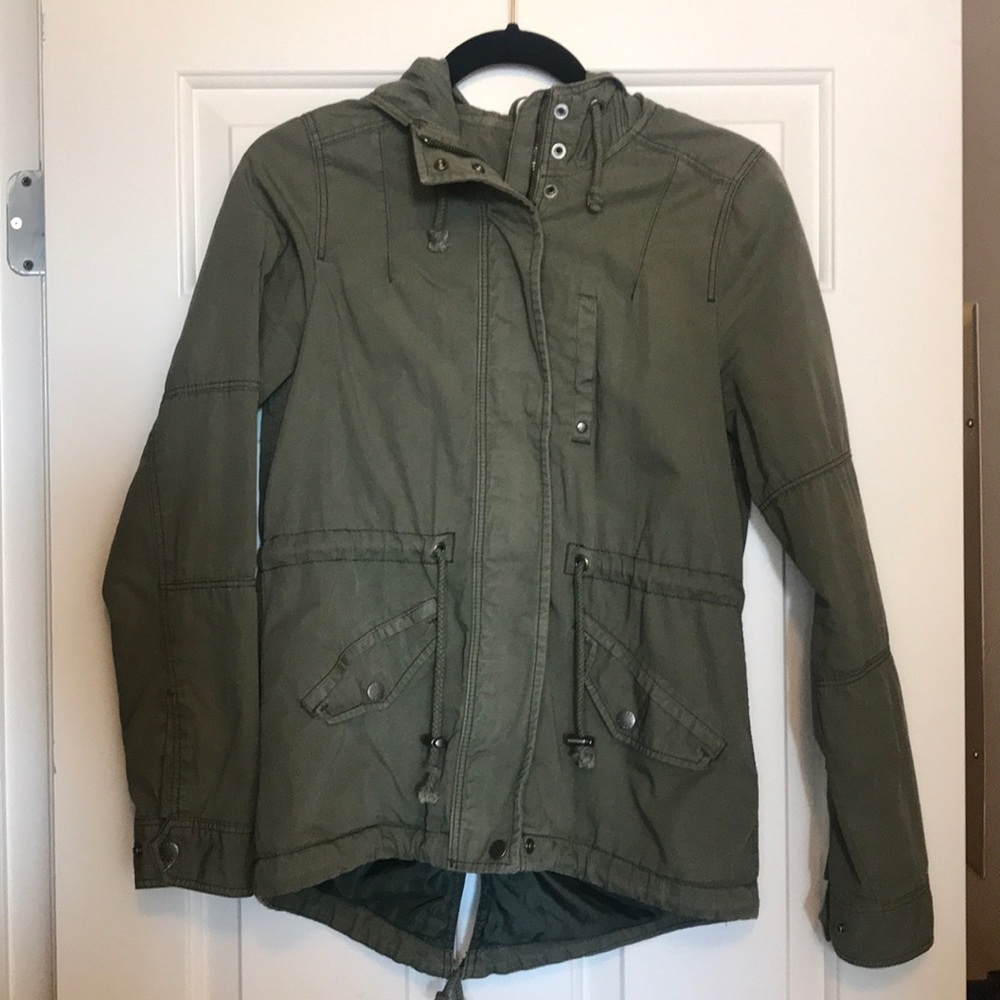 Utility jacket - army green